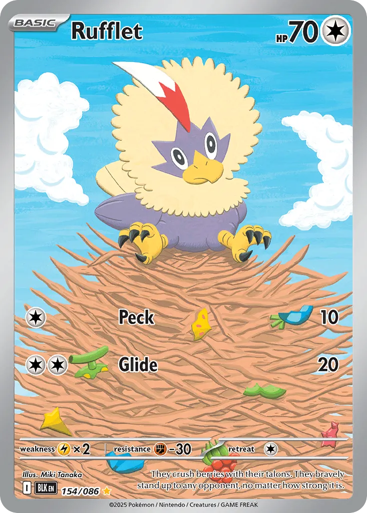 Rufflet — SV: Black Bolt — Pokemon