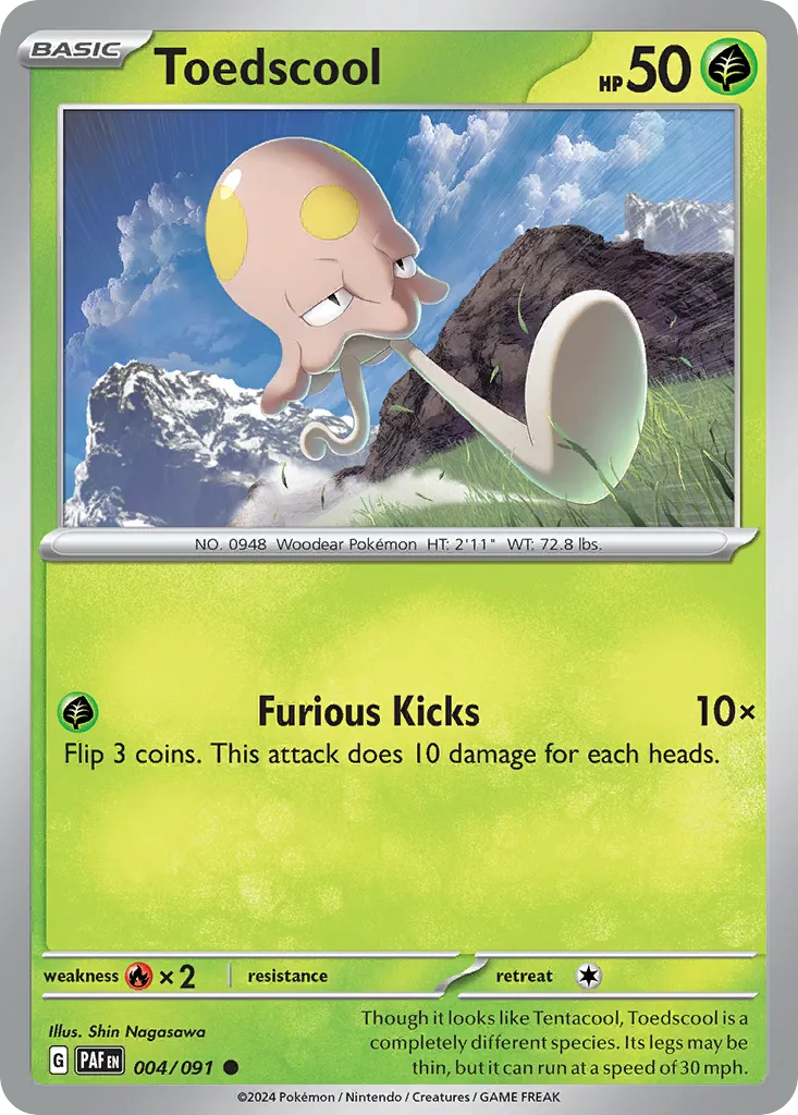 Toedscool — SV: Paldean Fates — Pokémon