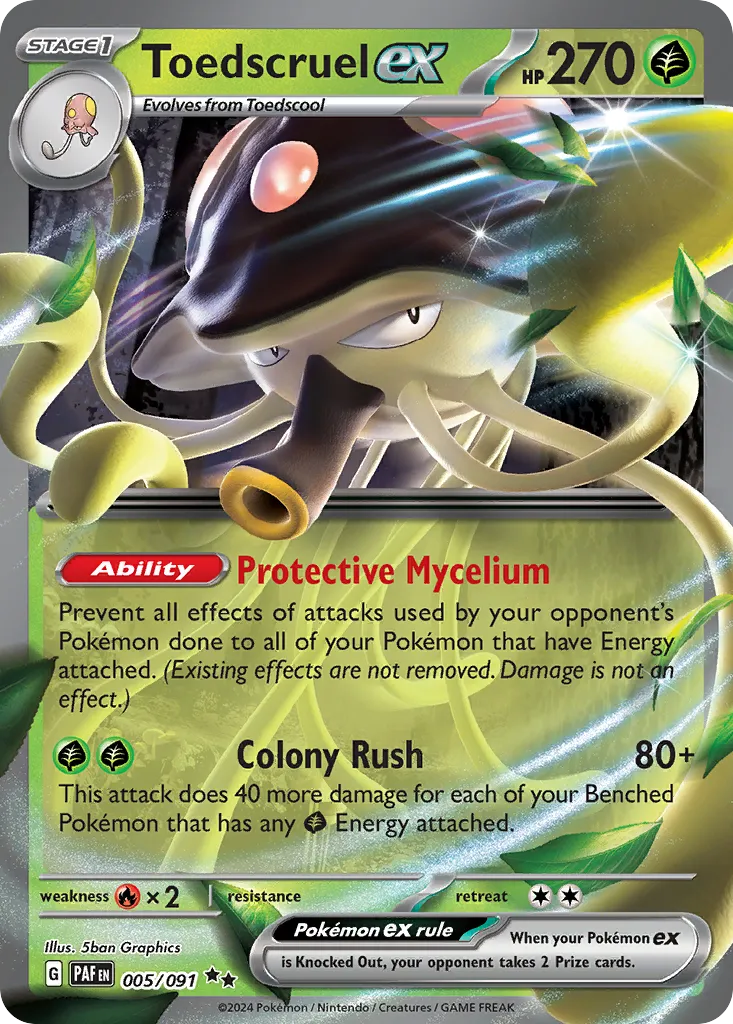 Terracruel ex — SV: Paldean Fates — Pokémon