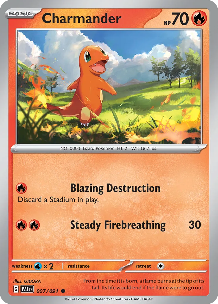 Salamèche — SV: Paldean Fates — Pokémon