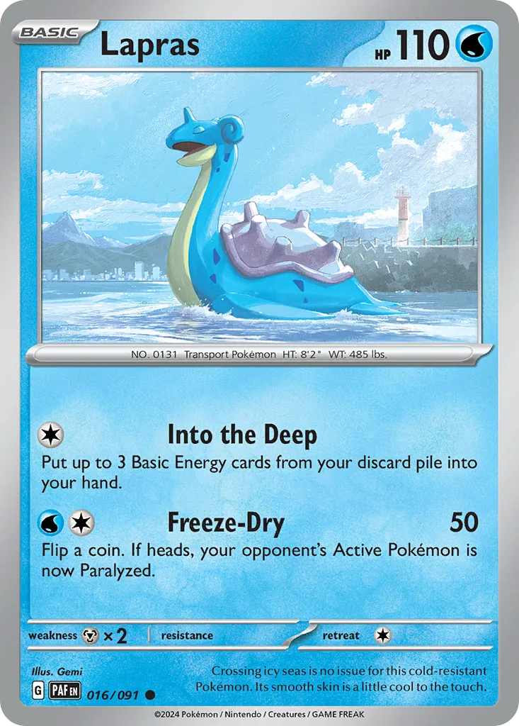 Lapras — SV: Paldean Fates — Pokémon