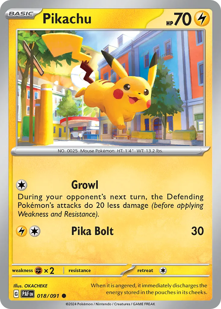 Pikachu — SV: Paldean Fates — Pokémon