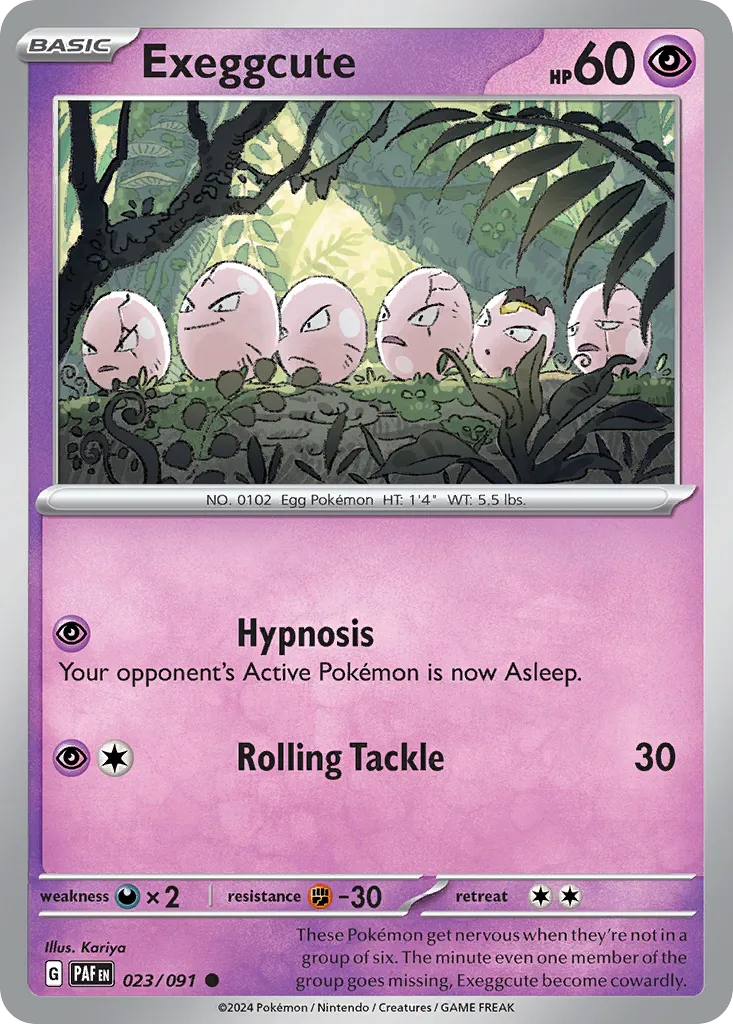 Exeggcute — SV: Paldean Fates — Pokémon
