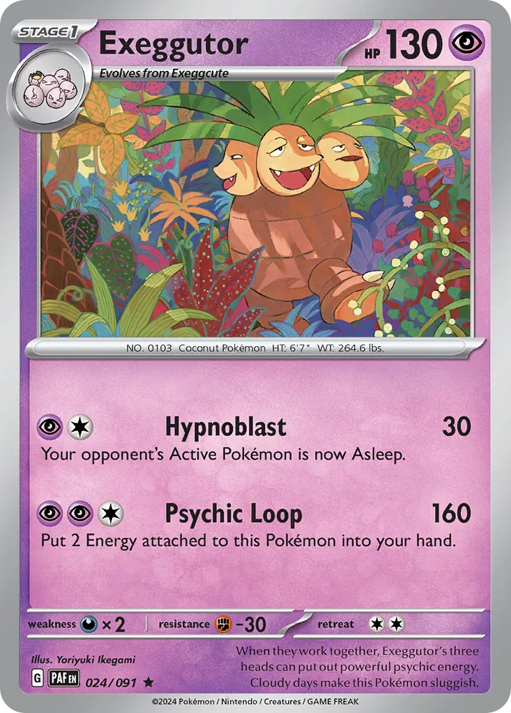 Exeggutor — SV: Paldean Fates — Pokémon