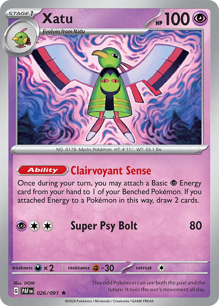 Xatu — SV: Paldean Fates — Pokémon