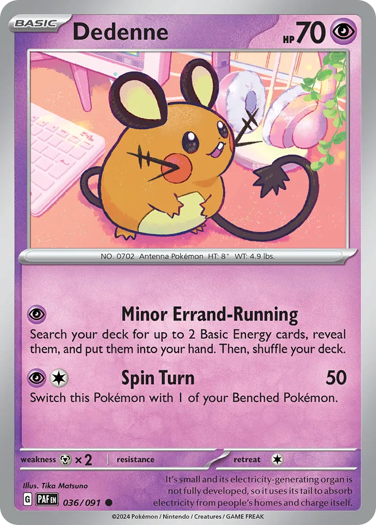 Dedenne — SV: Paldean Fates — Pokemon