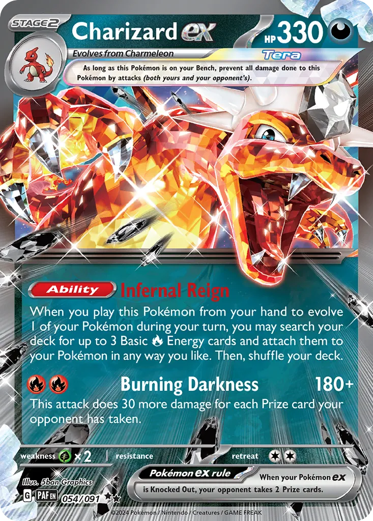 Charizard ex — SV: Paldean Fates — Pokémon