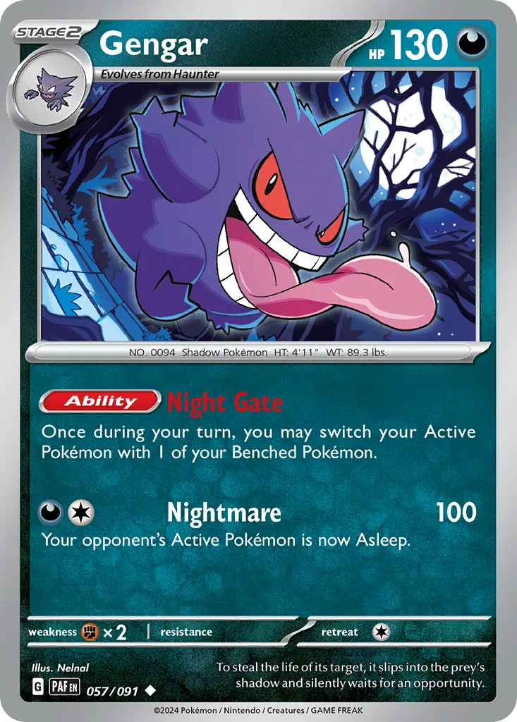 Gengar — SV: Paldean Fates — Pokemon