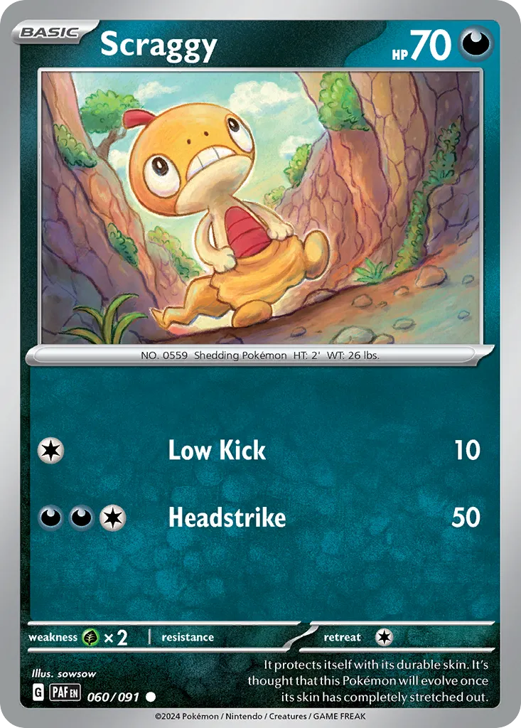 Scraggy — SV: Paldean Fates — Pokémon