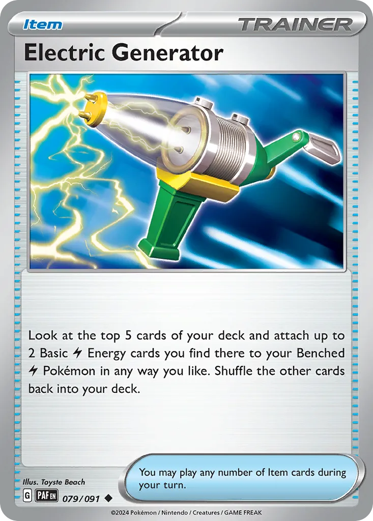 Générateur Électrique — SV: Paldean Fates — Pokémon