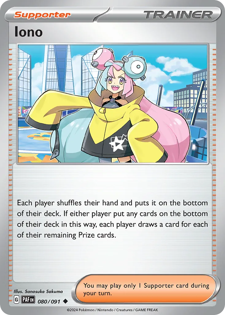 Iono — SV: Paldean Fates — Pokémon