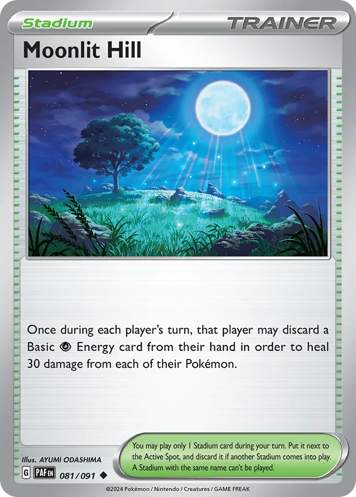 Moonlit Hill — SV: Paldean Fates — Pokémon
