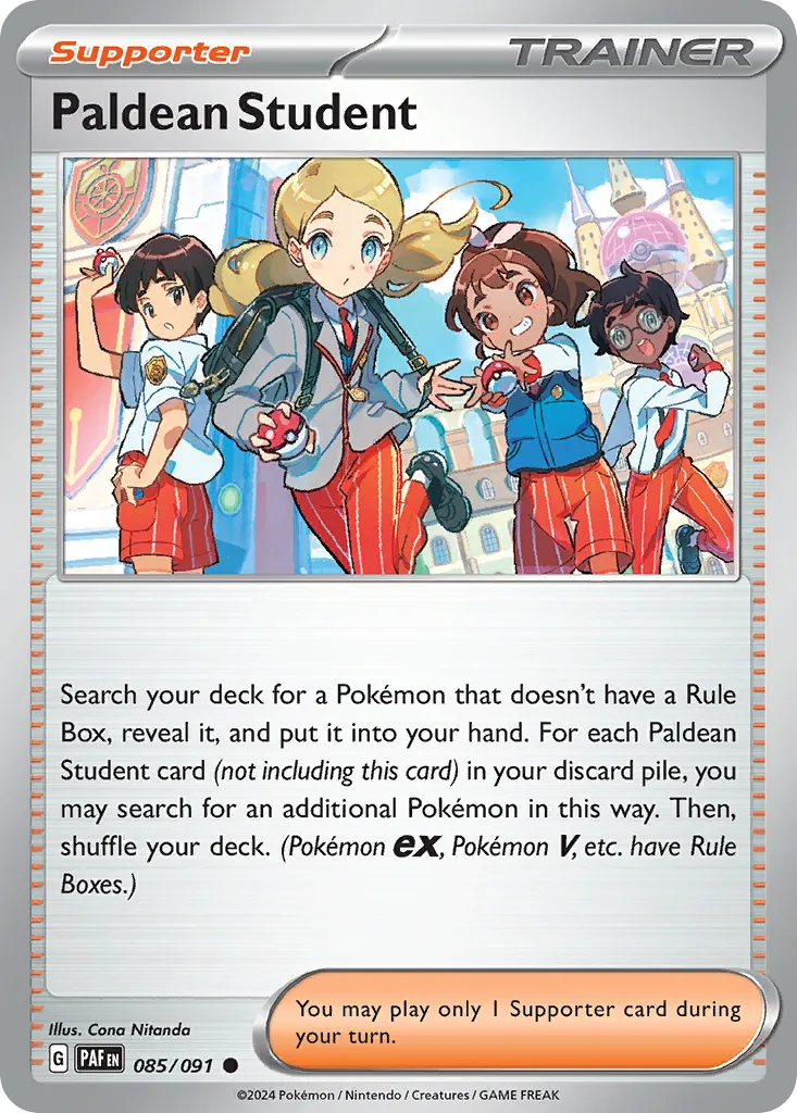 Paldean Student — SV: Paldean Fates — Pokémon