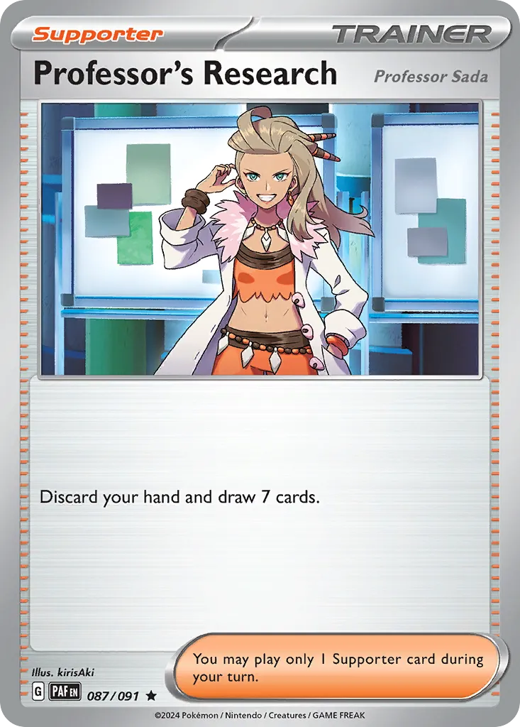 Recherches Professorales - Professeure Keteleeria — SV: Paldean Fates — Pokémon