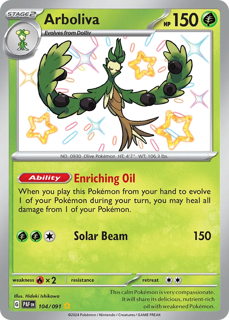 Arboliva — SV: Paldean Fates — Pokémon