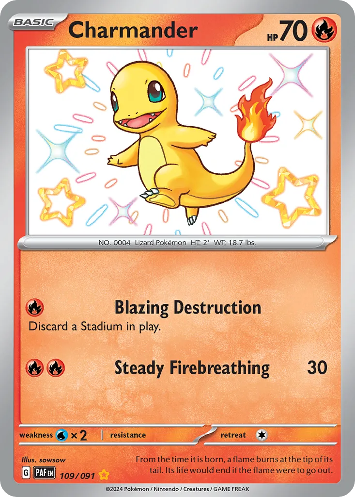 Charmander — SV: Paldean Fates — Pokémon