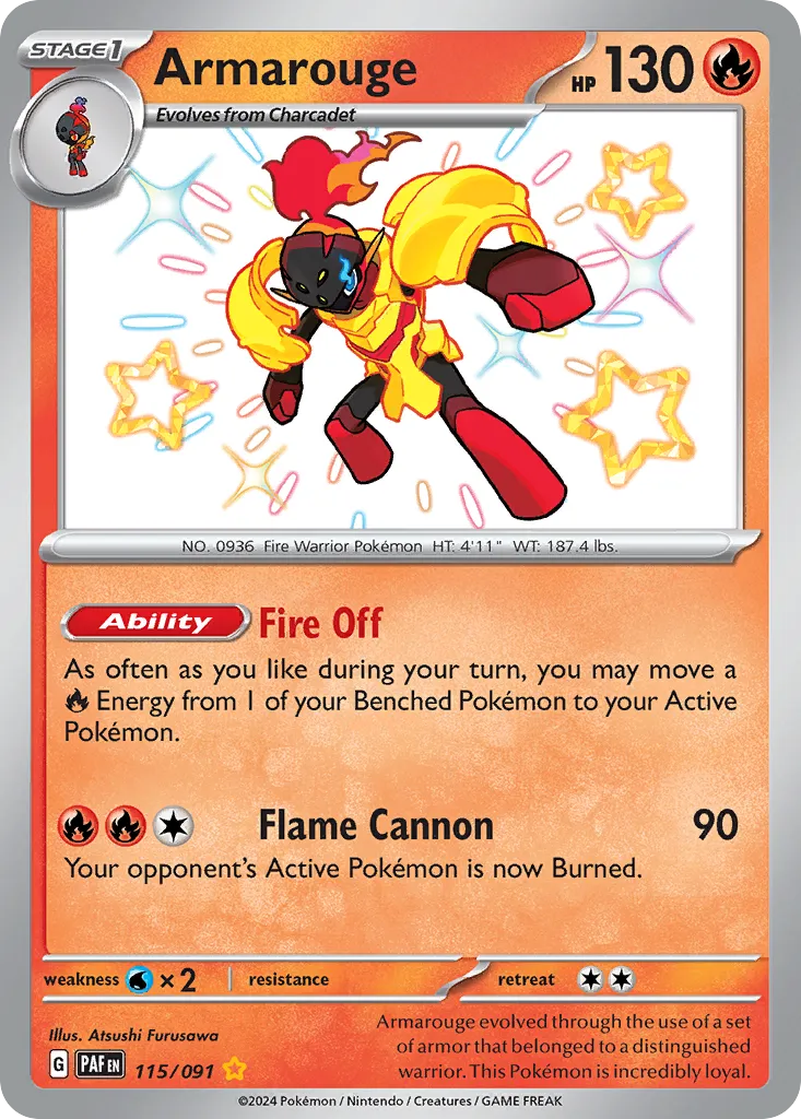 Carmadura — SV: Paldean Fates — Pokemon