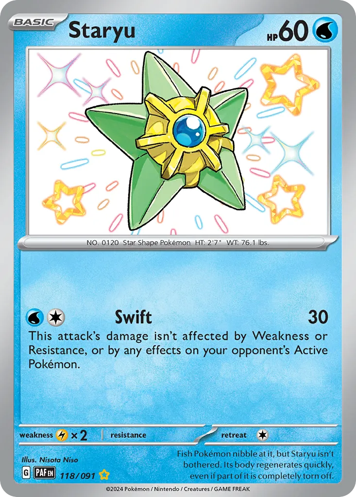 Staryu — SV: Paldean Fates — Pokémon