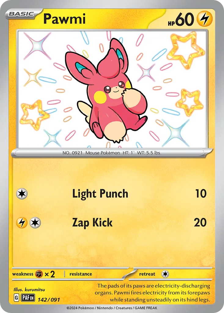 Pawmi — SV: Paldean Fates — Pokémon