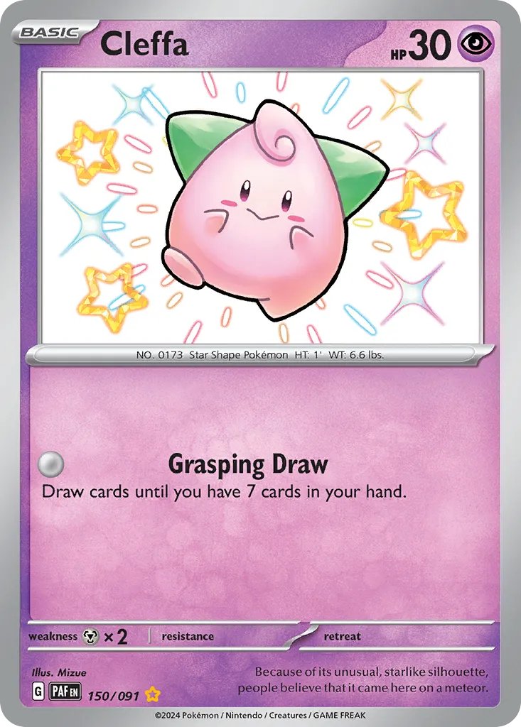 Cleffa — SV: Paldean Fates — Pokémon
