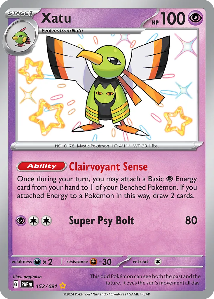 Xatu — SV: Paldean Fates — Pokémon