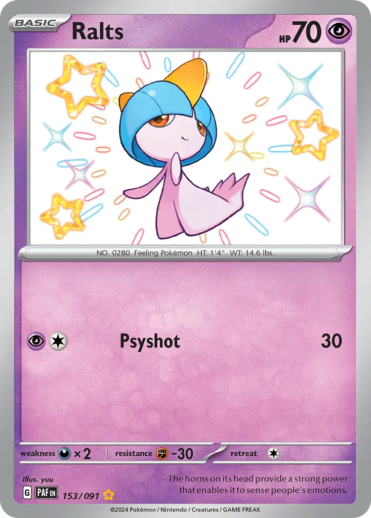 Ralts — SV: Paldean Fates — Pokémon