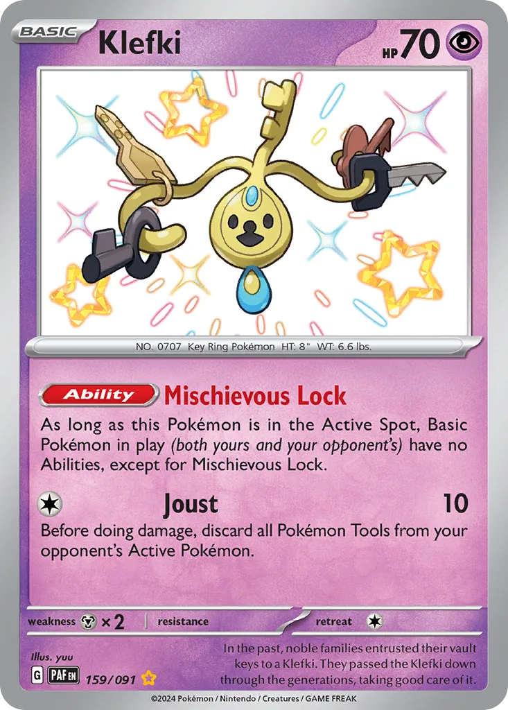 Klefki — SV: Paldean Fates — Pokémon