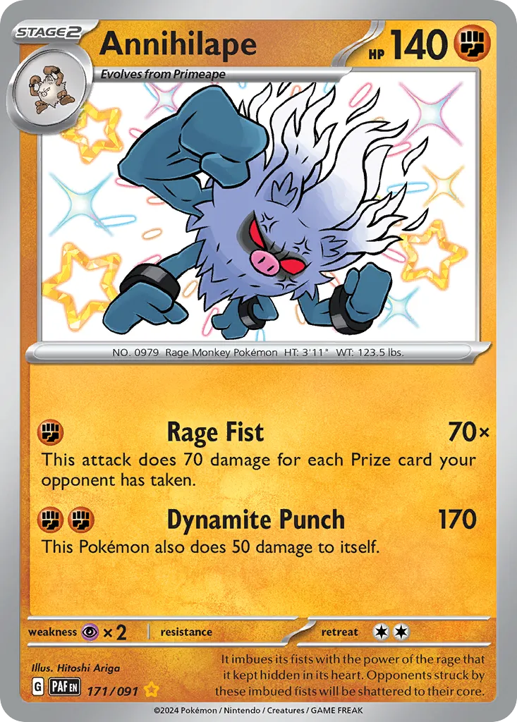 Annihilape — SV: Paldean Fates — Pokémon