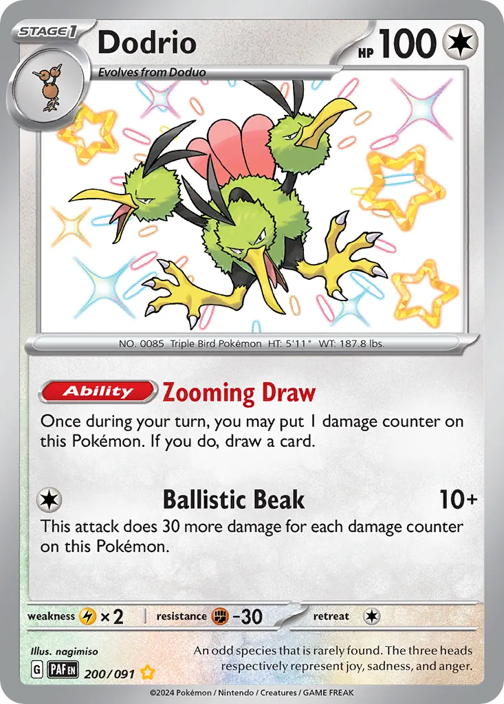 Dodrio — SV: Paldean Fates — Pokémon
