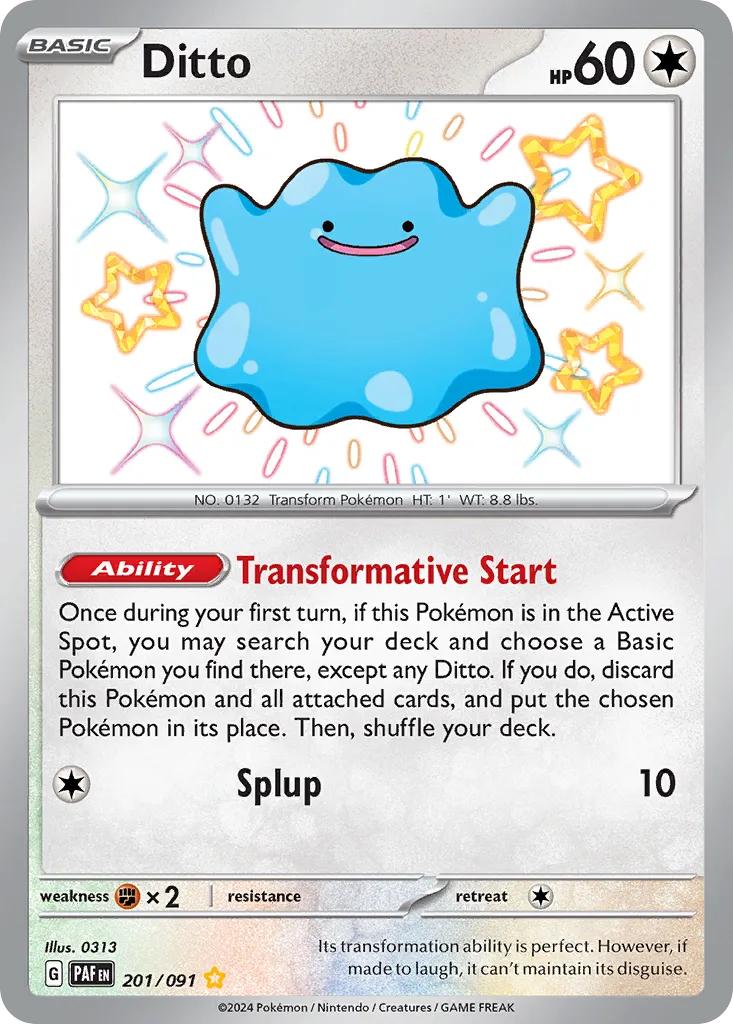 Ditto — SV: Paldean Fates — Pokemon