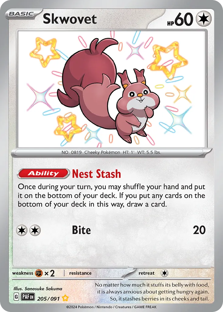 Rongourmand — SV: Paldean Fates — Pokémon