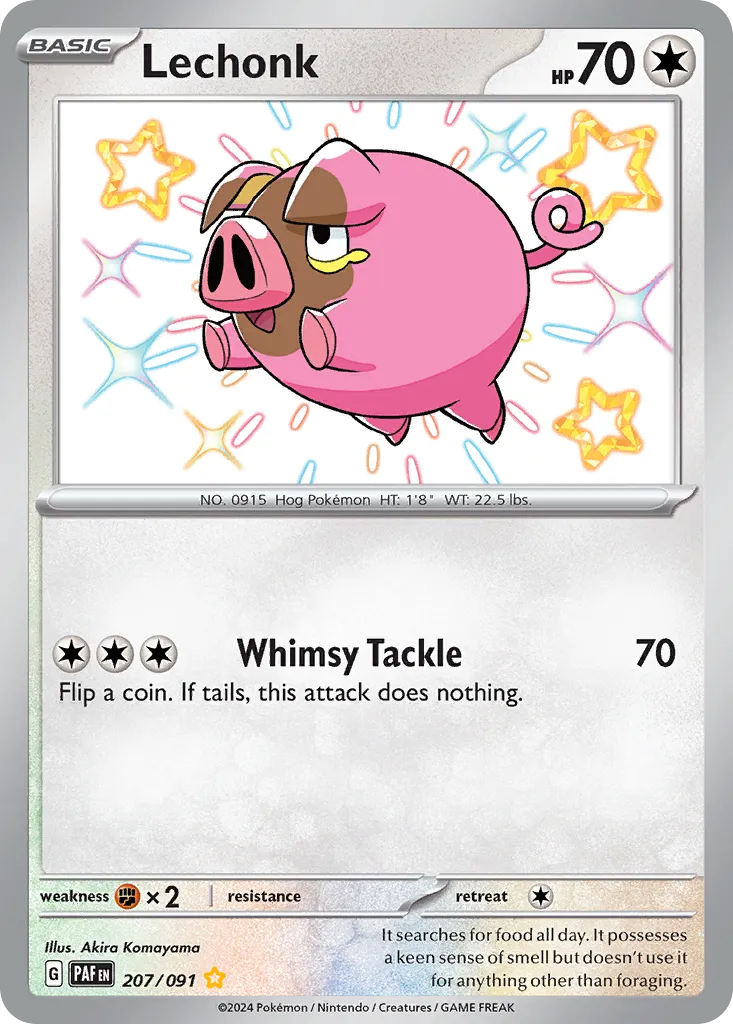 Lechonk — SV: Paldean Fates — Pokemon