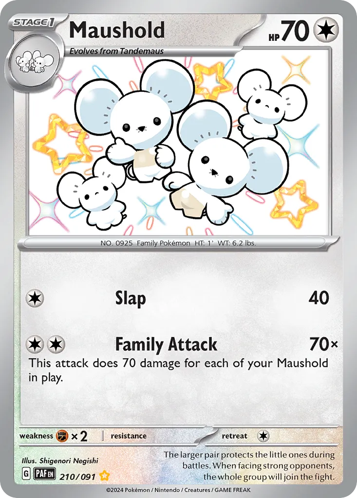 Maushold — SV: Paldean Fates — Pokémon
