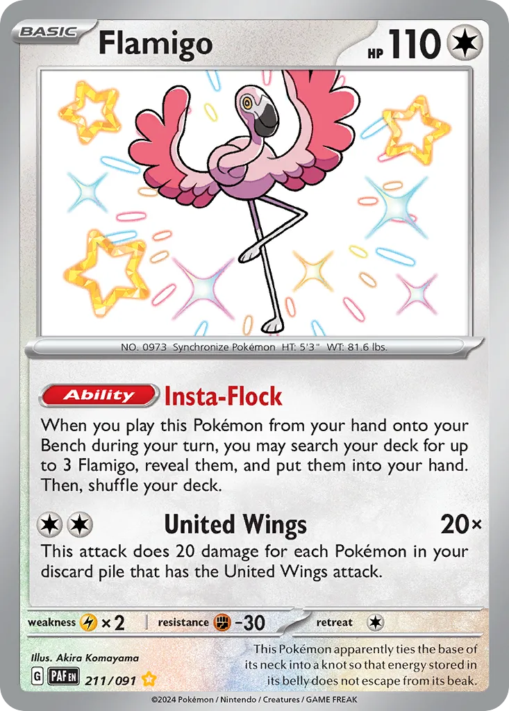 Flamenroule — SV: Paldean Fates — Pokémon