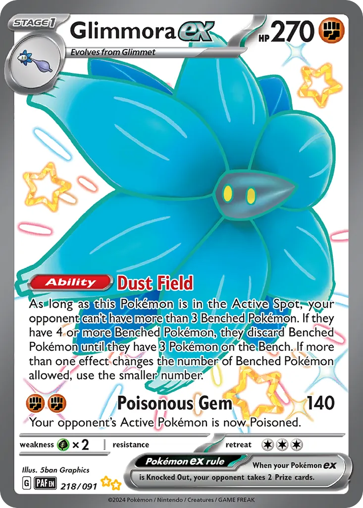 Floréclat ex — SV: Paldean Fates — Pokémon