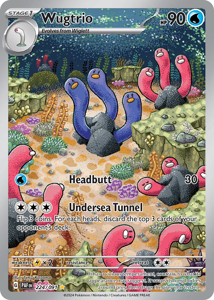 Wugtrio — SV: Paldean Fates — Pokémon