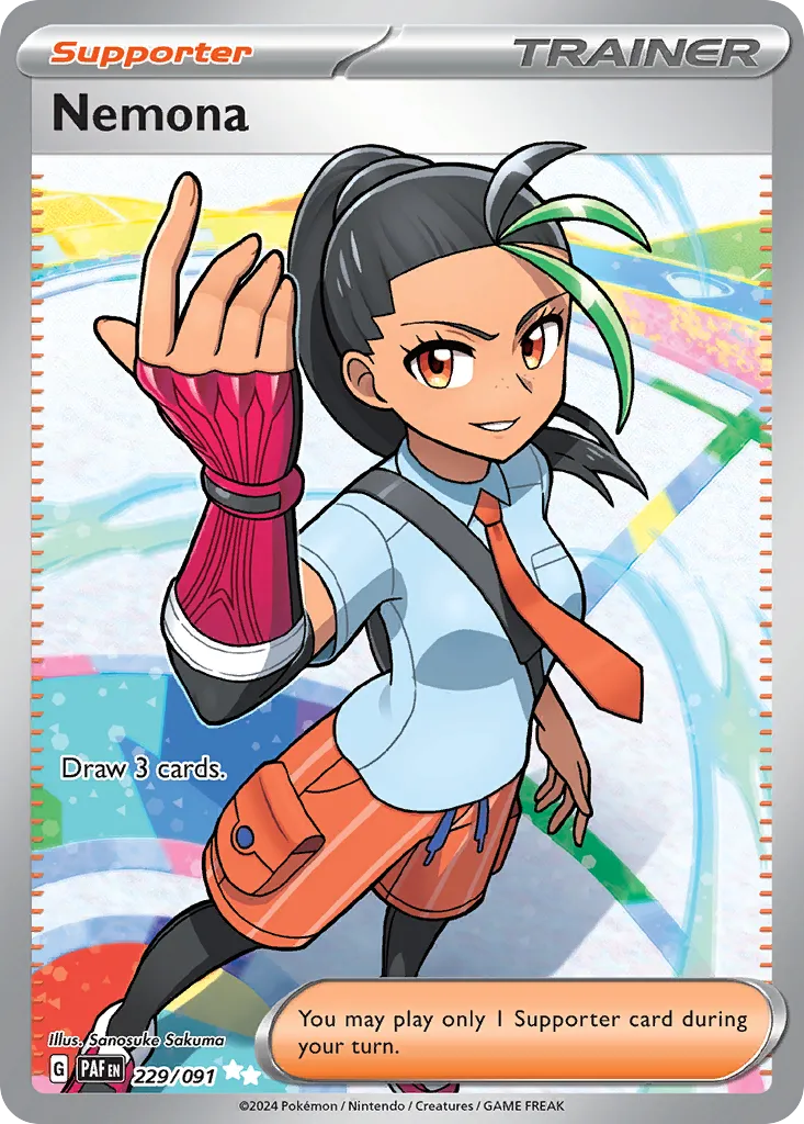 Nemona — SV: Paldean Fates — Pokémon