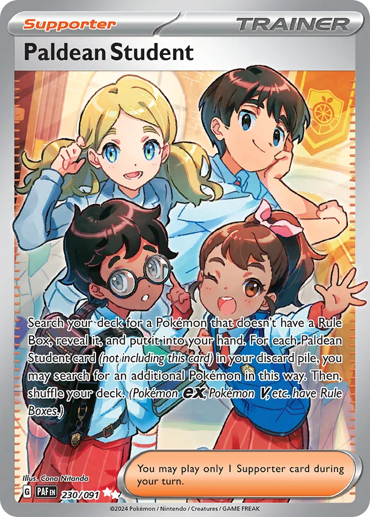 Paldean Student — SV: Paldean Fates — Pokémon