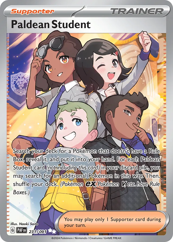 Paldean Student — SV: Paldean Fates — Pokémon