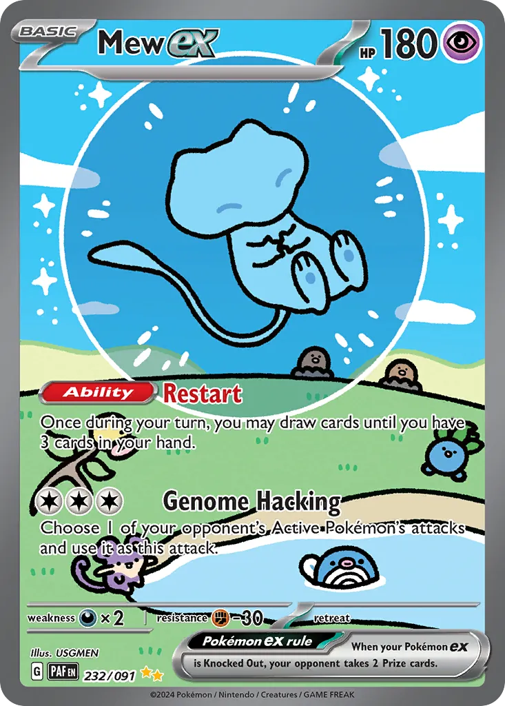 Mew ex — SV: Paldean Fates — Pokémon