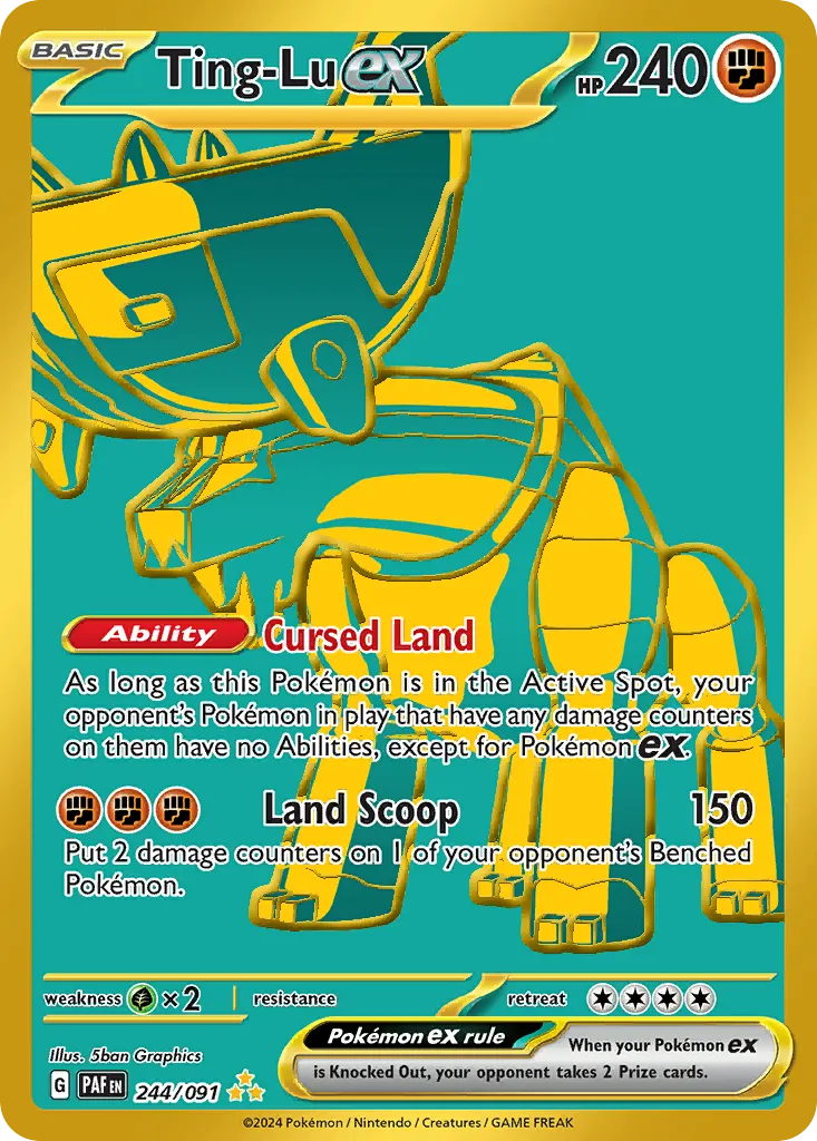 Ting-Lu ex — SV: Paldean Fates — Pokémon