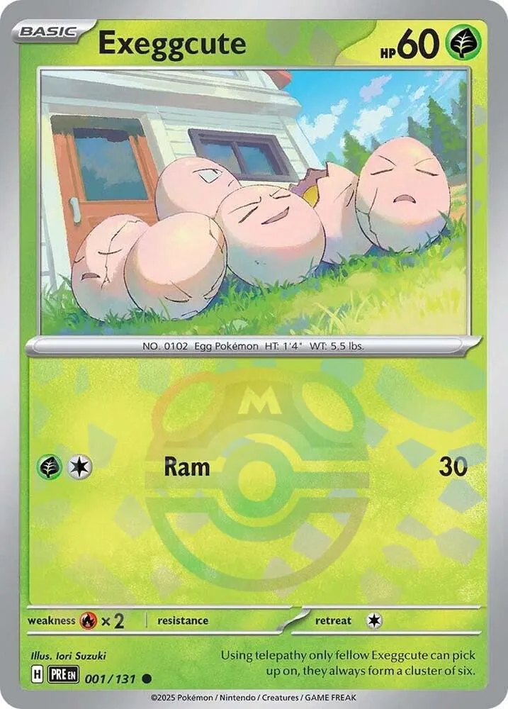 Exeggcute — SV: Prismatic Evolutions — Pokémon