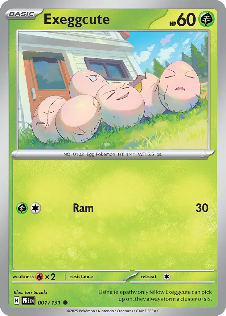 Exeggcute — SV: Prismatic Evolutions — Pokémon