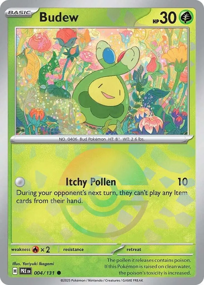 Budew — SV: Prismatic Evolutions — Pokémon