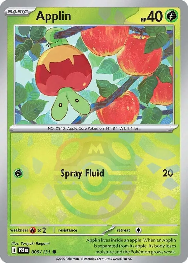 Applin — SV: Prismatic Evolutions — Pokémon