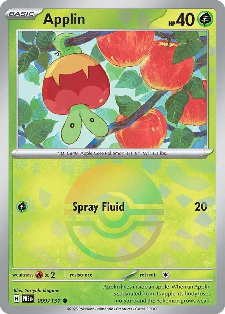Applin — SV: Prismatic Evolutions — Pokemon