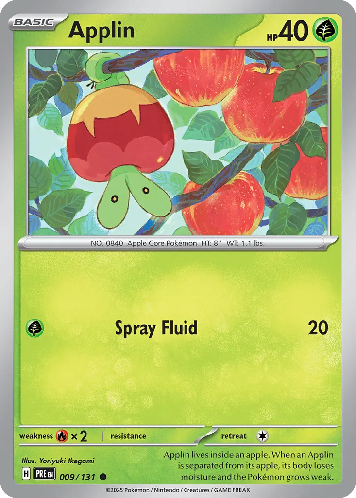Applin — SV: Prismatic Evolutions — Pokémon