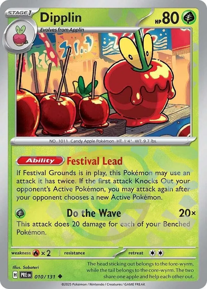 Dipplin — SV: Prismatic Evolutions — Pokemon