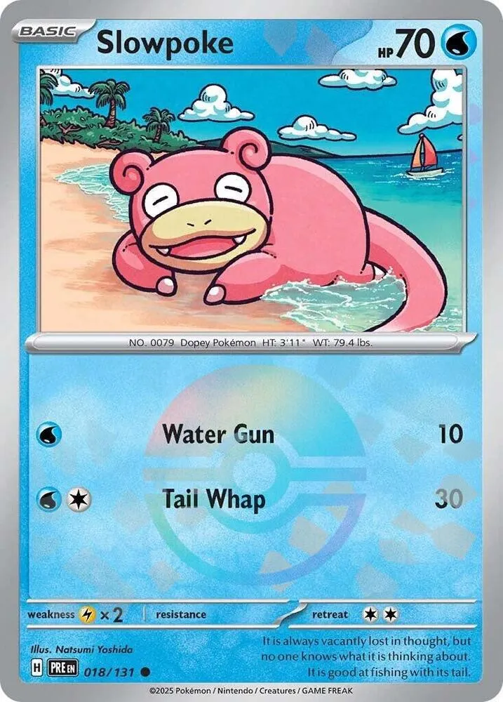 Slowpoke — SV: Prismatic Evolutions — Pokemon