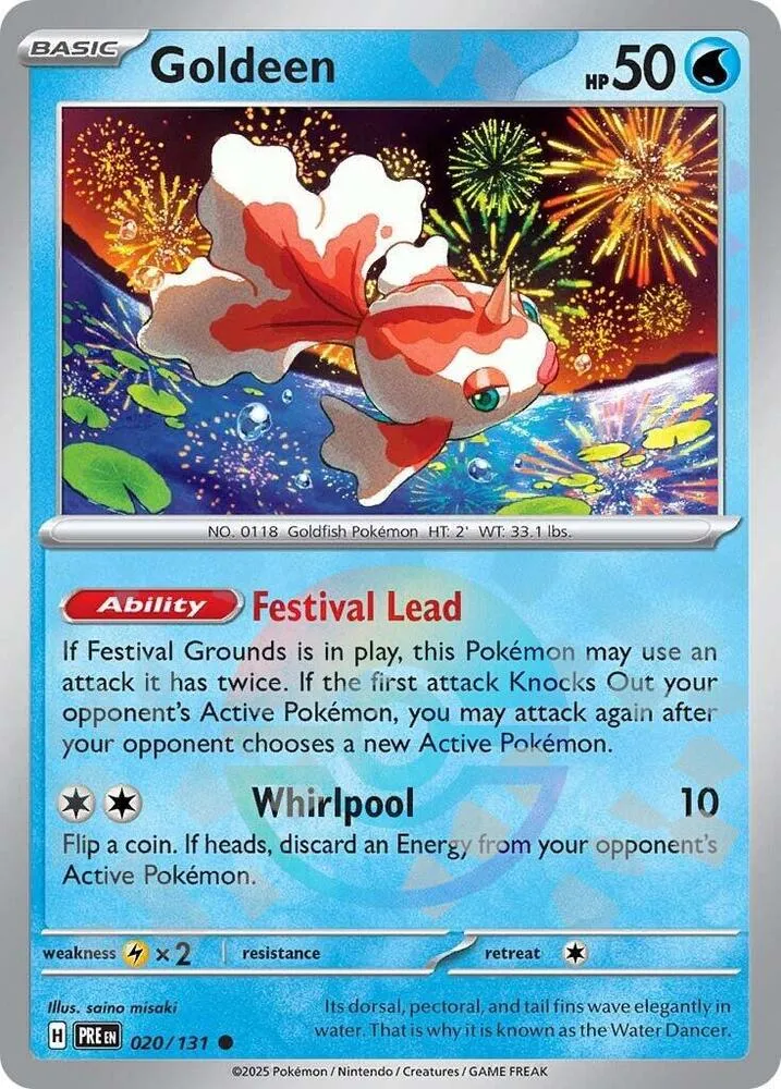 Poissirène — SV: Prismatic Evolutions — Pokemon